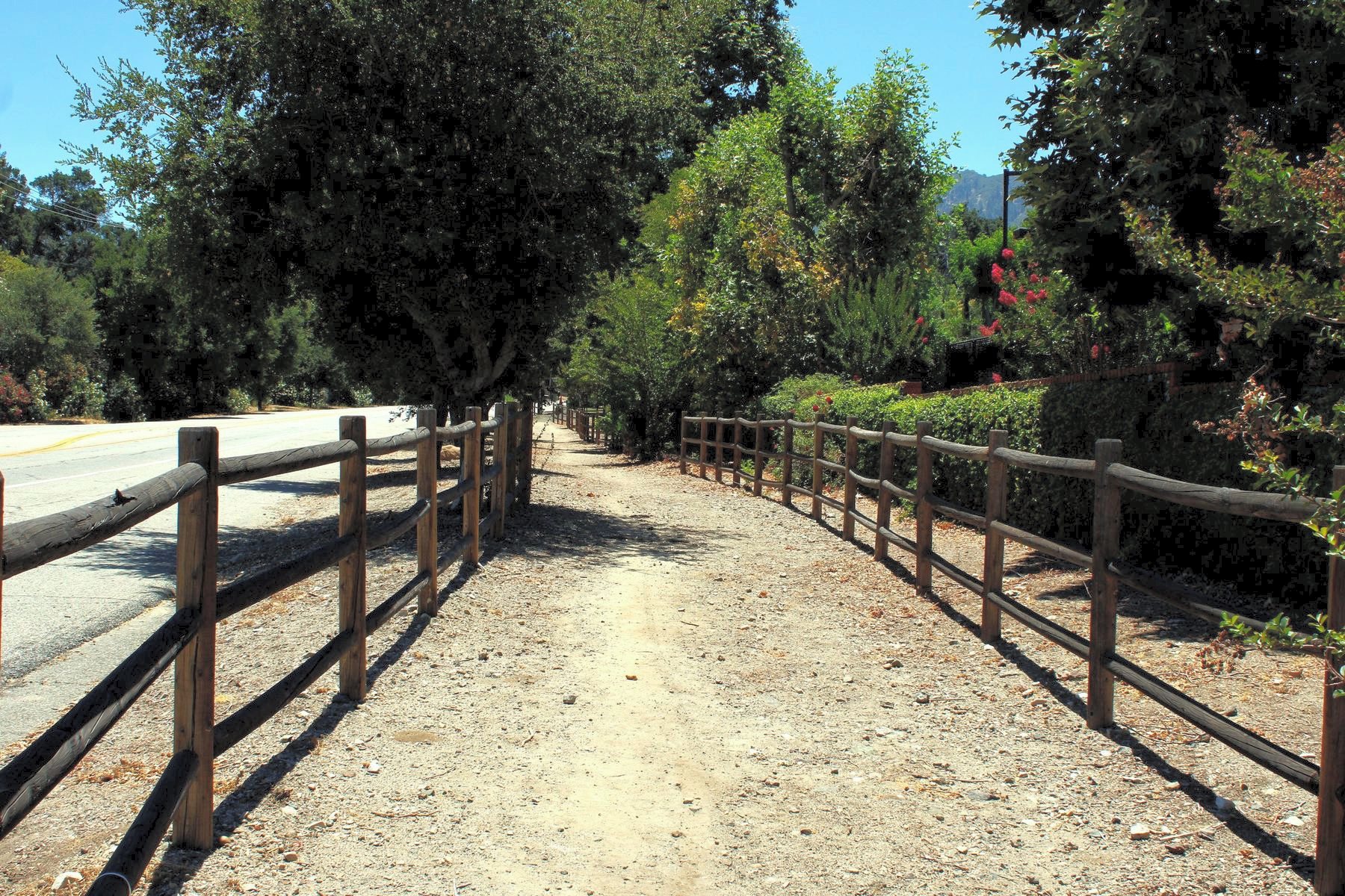 The Sand Canyon equestrian trail