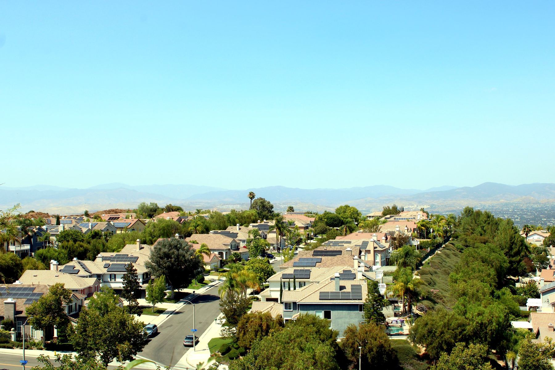 Looking out over Stevenson Ranch