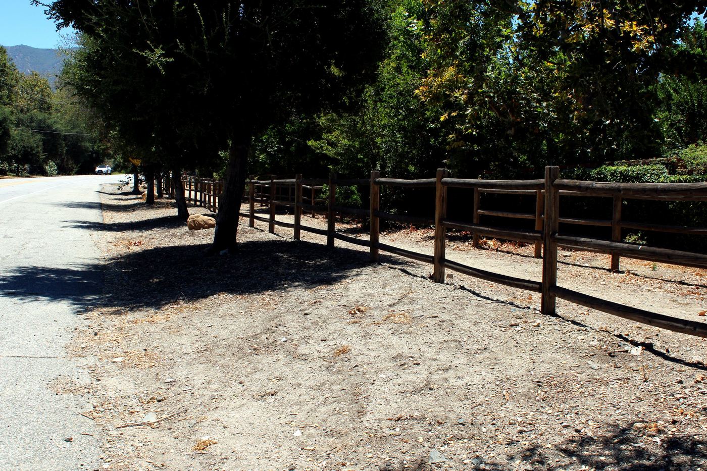 Equestrian trail and hillside near Sand Canyon, Canyon Country, Santa Clarita