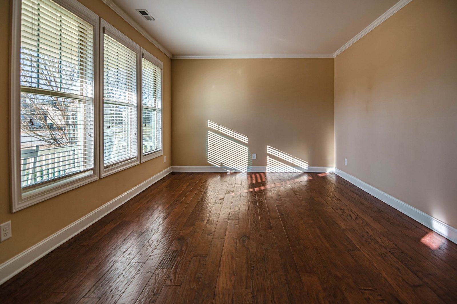 Bare floors and good light