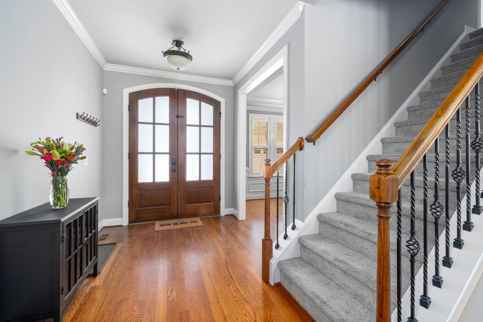 The first thing a buyer walks into